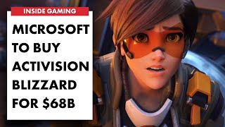 Microsoft To Buy Activision Blizzard
