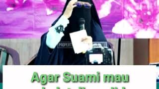 Agar suami mau shalat dimesjid - Ustadzah dr.Ferihana