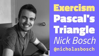 Exercism: Pascal's Triangle - Nick Bosch