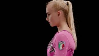 Joyas de la gimnasia artística colgantes gimnasta video