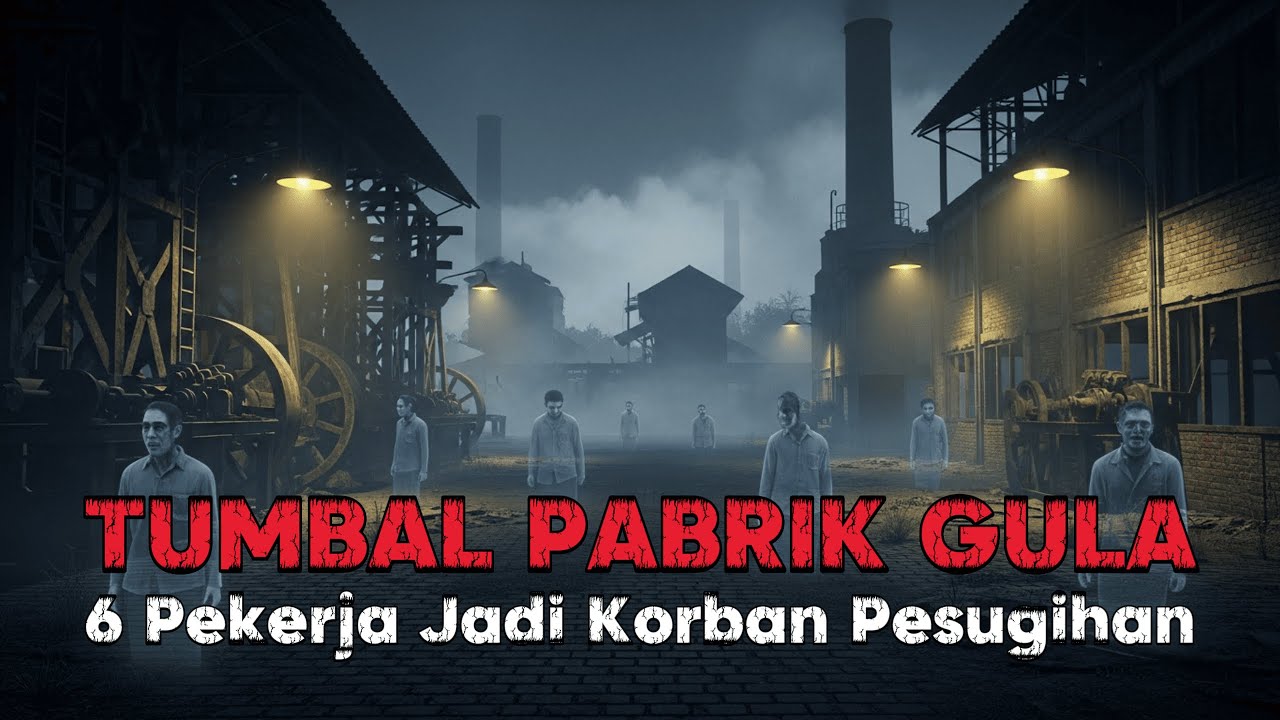 KISAH HOROR 6 PEKERJA TUMBAL PABRIK YANG MENGERIKAN