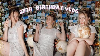 My 27th birthday vlog! GRWM & chitchat, birthday photoshoot + shopping!