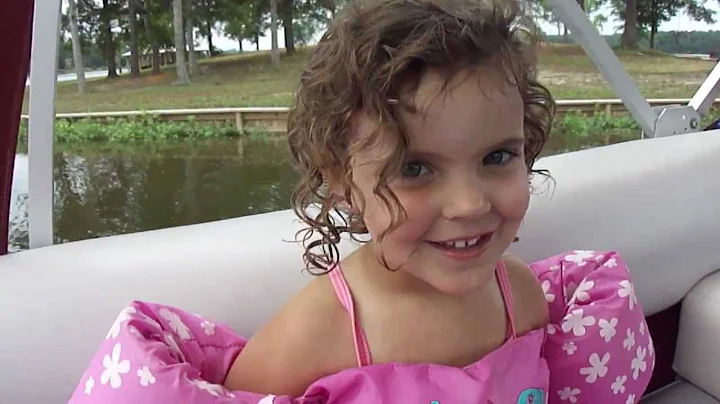 3 year old little girl singing John Jacob Jinglehe...