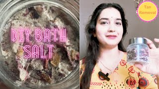 Diy Bath Salts To Remove Tanning From Body Body Odour Removal Diy Bath Salts