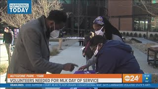 Volunteers honor Dr. Martin Luther King Jr. through service on his holiday