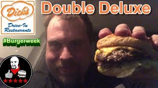 Dick's Drive In Double Deluxe Cheeseburger Review