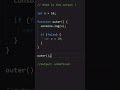 Why console.log(x) Prints undefined? | JavaScript Hoisting Trap | JavaScript Hoisting#coding#logical