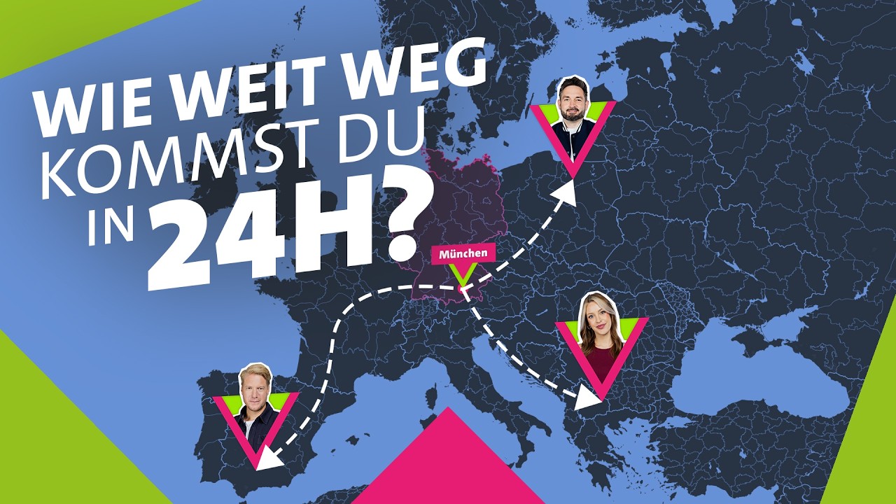 24h, 50€ - Wer kommt am weitesten weg? | Das DSDN-Staffelfinale 2025 - Teil 1