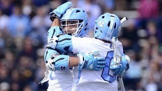 Unc Mens Lacrosse Heels Stomp Spiders 15-6