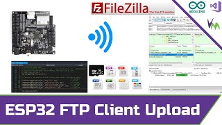 Using ESP32 FTP Client for Large File Uploads from SD