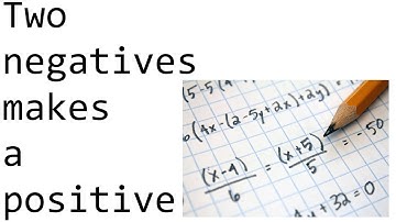 Why do two negative numbers multiply to make a positive number