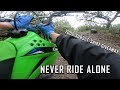 I Found Dirtbike Trails On The KLX110 Pitbike! + 7K Subs Giveaway