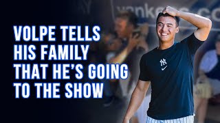 The Volpe Family Reacts to the Big News | New York Yankees image