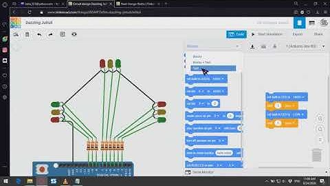 Tutorial / Panduan Simulasi Lampu Lalu Lintas Menggunakan Aplikasi Tinkercad