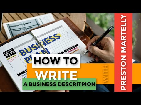 How To Write A Great Business Description