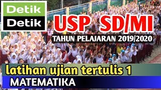 Latihan ujian tertulis 1 usp sd/mi | matematika | buku detik - detik usp sd/mi 2020 screenshot 5