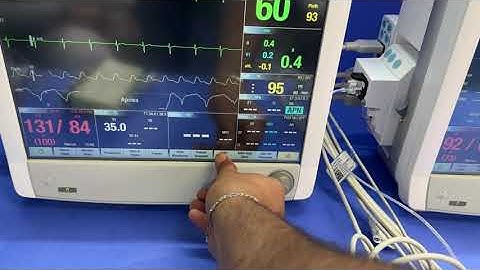 GE B650 Patient monitors with E E EPSMP,ECAIOV MODULES TESTING VIDEO