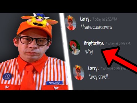 TROLLING A FAST FOOD WORKER ON DISCORD! (He Was Fired)