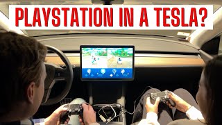 How to Use Game Controllers to Play Tesla Arcade Games - Beach Buggy Race, Sonic, Sega Games & More