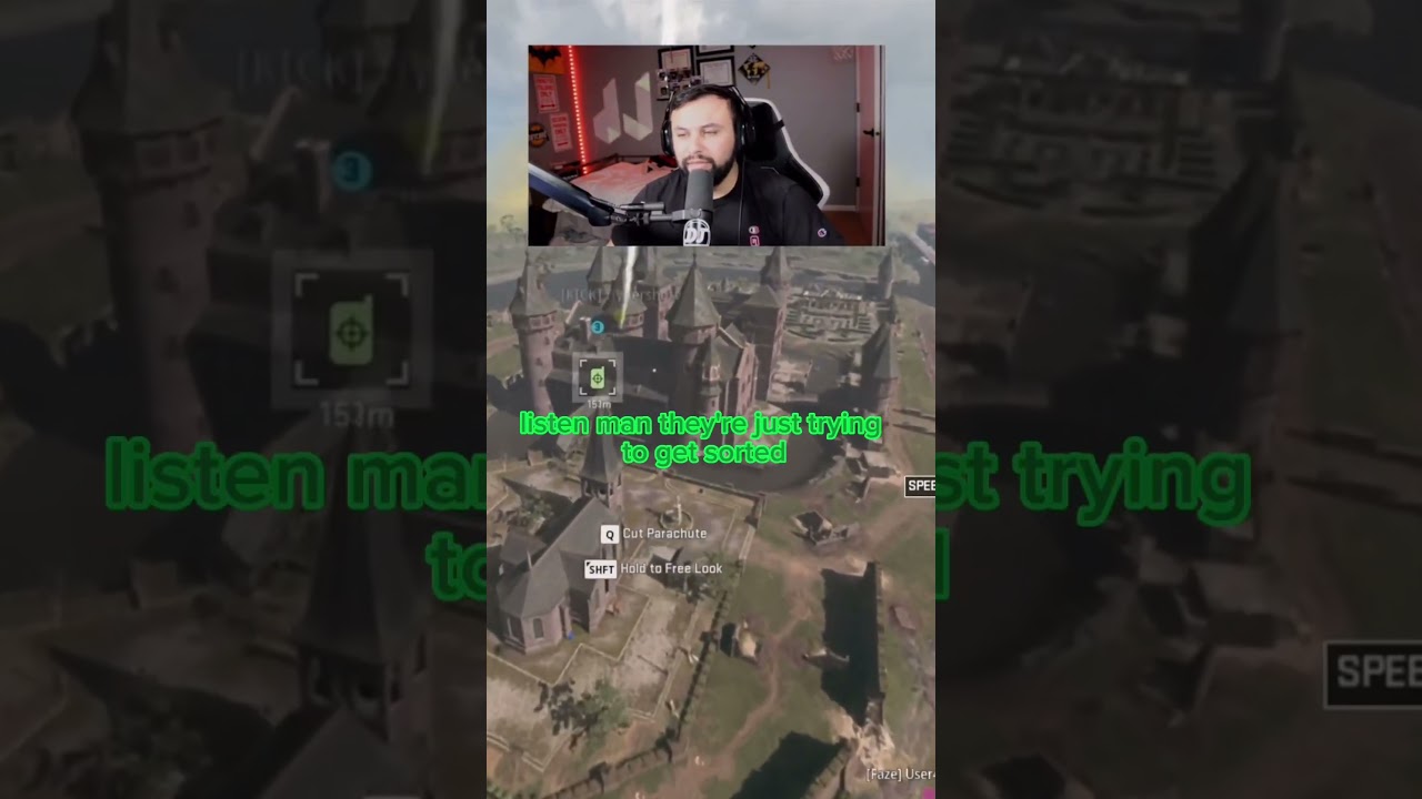 Hogwarts on the new Vondel Map in Warzone