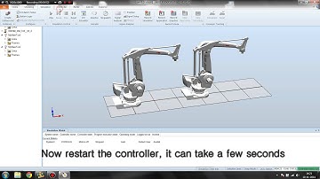 Two Robot Experior RobotStudio gripper I/O setup