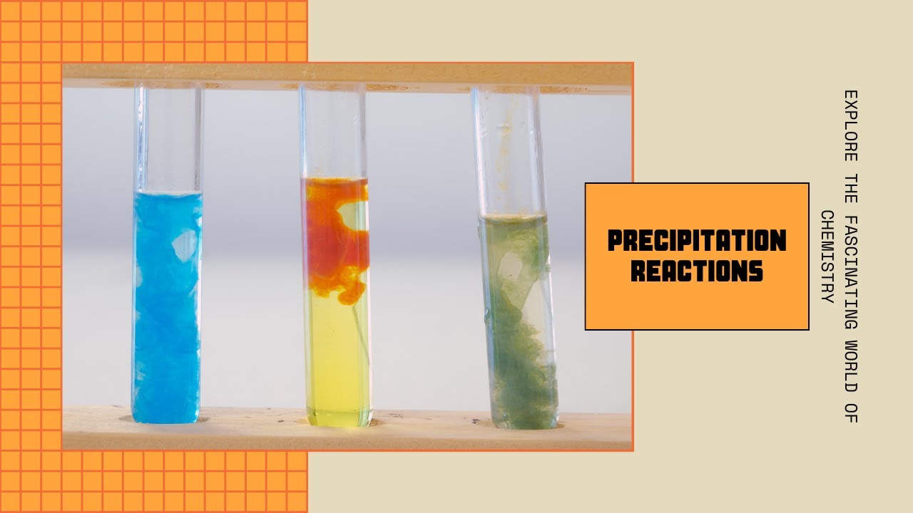 Learn about Precipitation Reactions #PrecipitationReactions #Chemistry ...