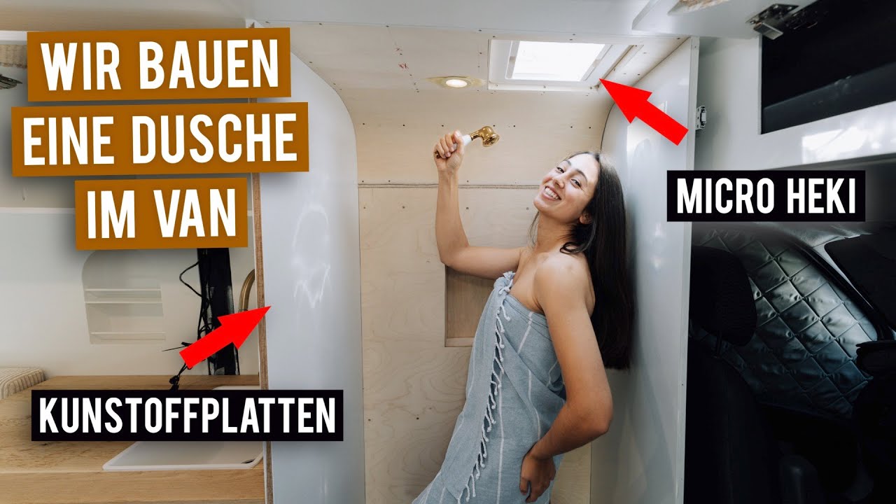 Bau einer Dusche im selbstgebauten Wohnmobil - Das CruiseMobile - Vom  Kastenwagen zum selbstgebauten Wohnmobil