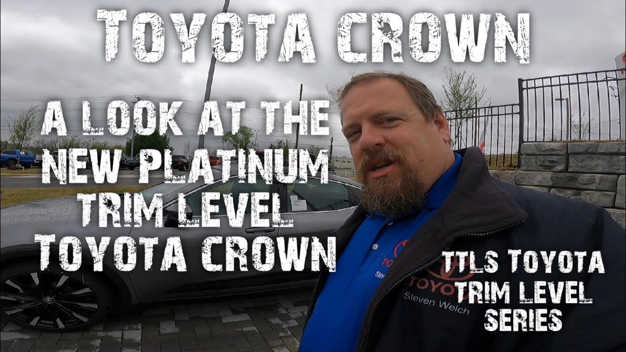 Toyota Crown Platinum Trim level - YouTube