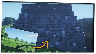 Minecraft: How to to terraform! Simple terraforming for survival (Make your own mountains)