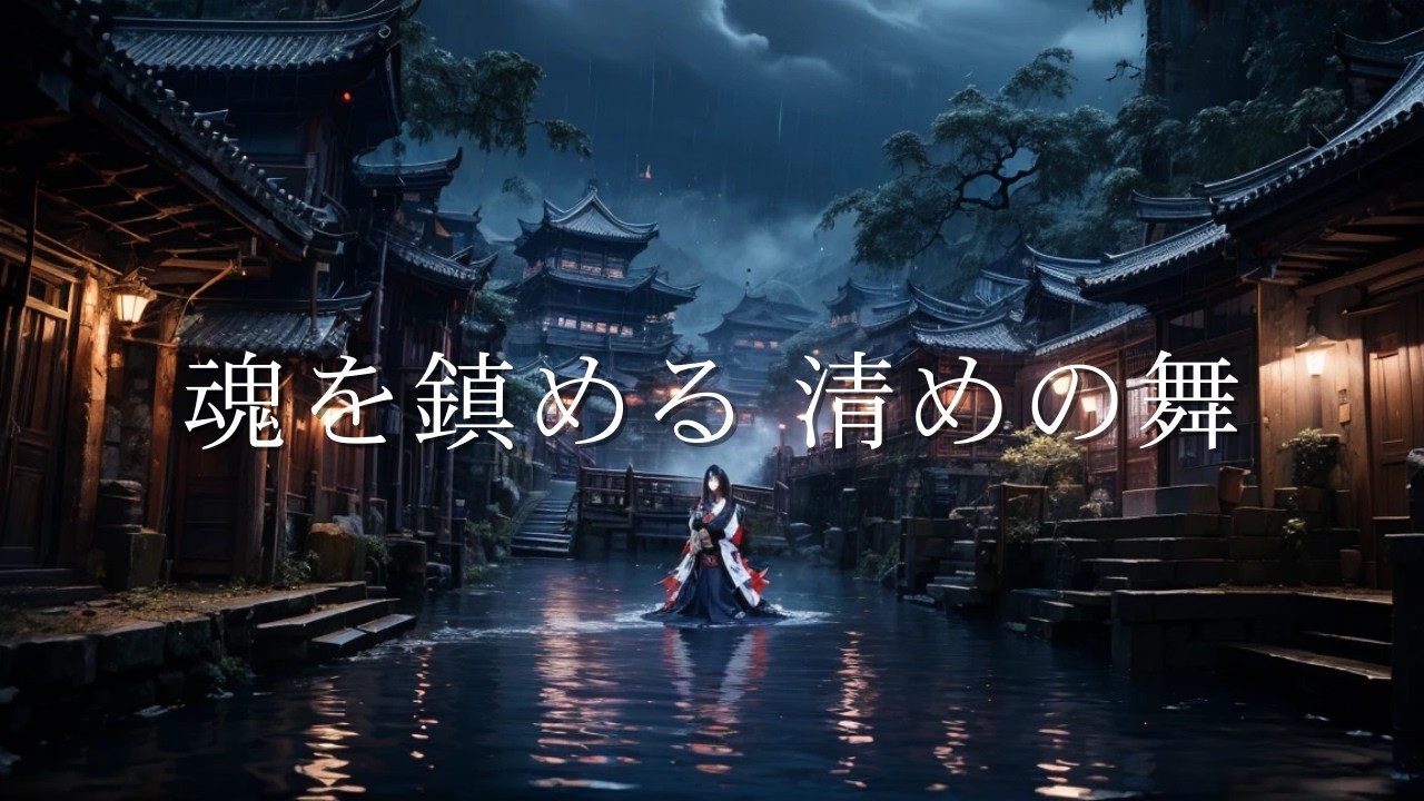 【集中用BGM】魂を清める神楽の舞 - 荘厳な和風BGM | 瞑想・浄化・睡眠用【幽世の燈籠祭 #4】