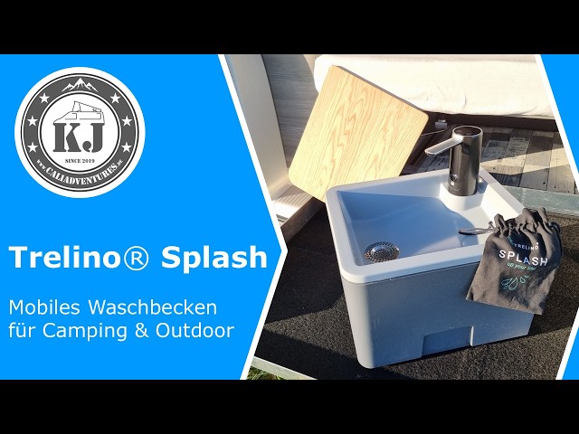 Trelino Splash - Mobiles Waschbecken fr Camping & Outdoor