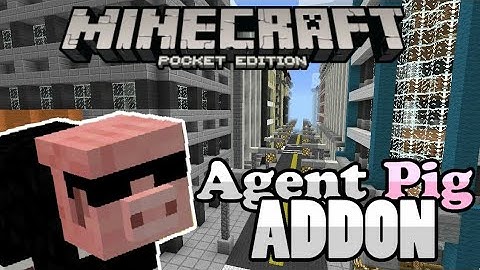 Agent pig in minecraft!!!!