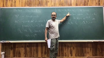 COSMOLOGY: Lecture-24 by Ashoke Sen