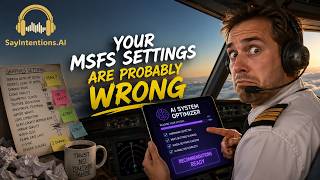 Your MSFS Settings Are Probably Wrong