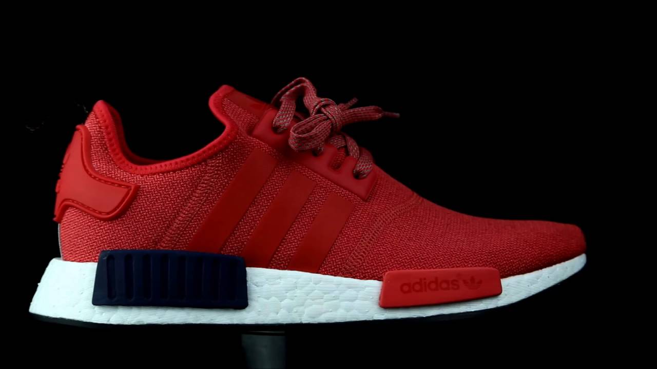 Adidas Originals NMD R1 Rojo. YouTube