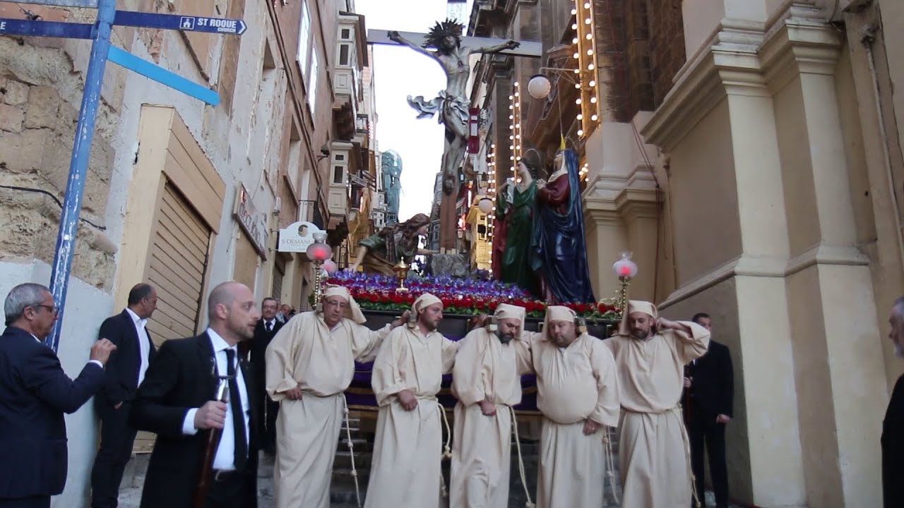 Ġimgħa l-Kbira 2018 mill-Knisja ta' Ta' Ġieżu, Il-Belt Valletta