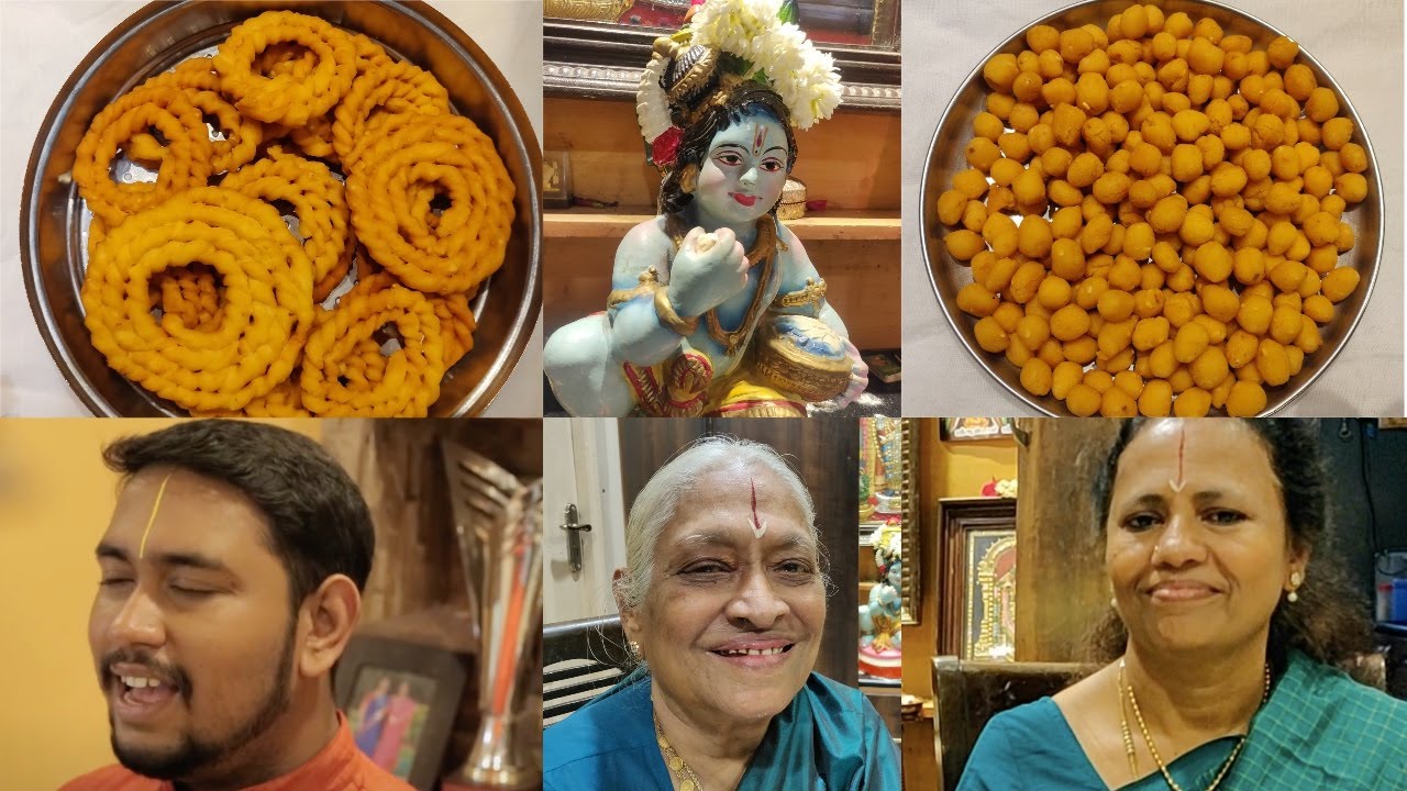 KRISHNA JAYANTHI SPECIAL | Kai Murukku & Seedai | Ft. R.P Shravan & Sudha Prathap | Janmashtami