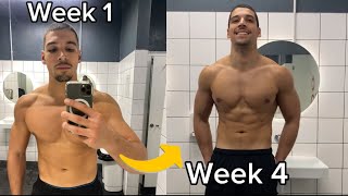 4-Week Aggressive Cut for Extreme Fat Loss (Not for Everyone)