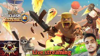 PRINCESS CHALLENGE, CLASH ROYALE LIVE, DESTROYER IS LIVE, ROAD TO 1130 SUBS!