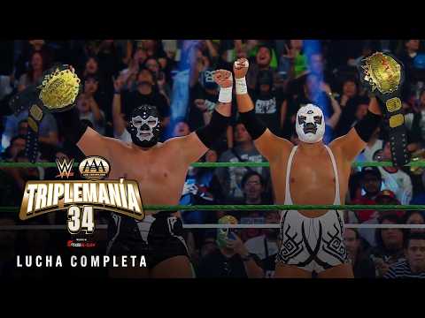 LUCHA COMPLETA: Wagner Brothers vs. War Raiders | AAA TripleManía 34
