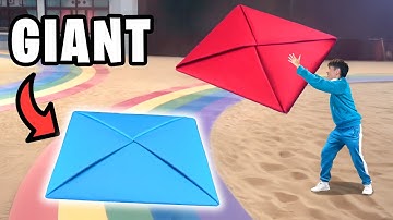 Can I Flip A GIANT Squid Game Ddakji?