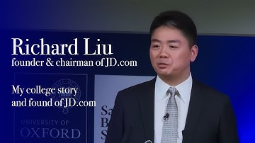 Richard Liu Speech in Oxford: Keep moving and achieve success