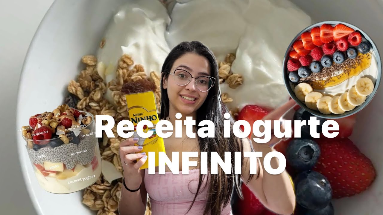 Receita de  iogurte caseiro 🥣💗 | Receita fácil, saudável e low cost