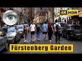 Prague 4k Walk: Fürstenberg Garden - Lesser Town 🇨🇿 Czech Republic HDR ASMR
