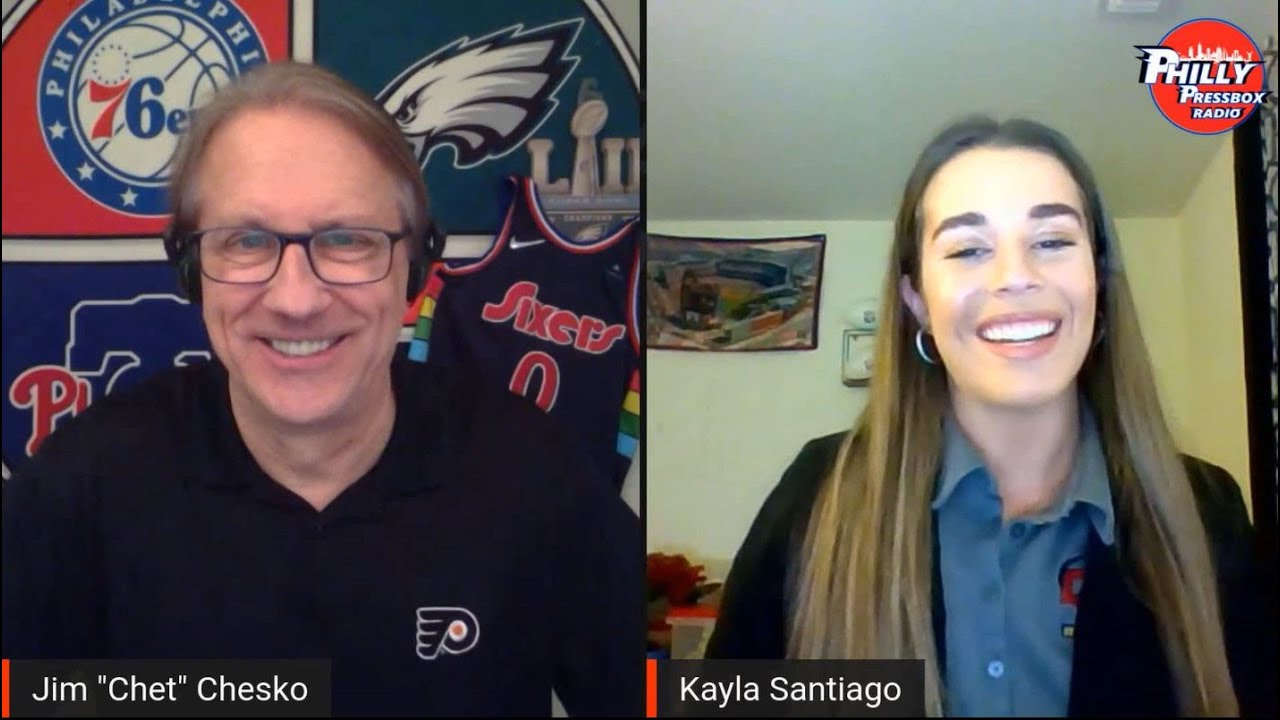 Kayla Santiago Visits Philly Pressbox Radio (3-23-22)
