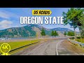 Scenic Drive - The Beauty of Oregon State from its Roads - 3 Hour 4K 60fps Video + Music