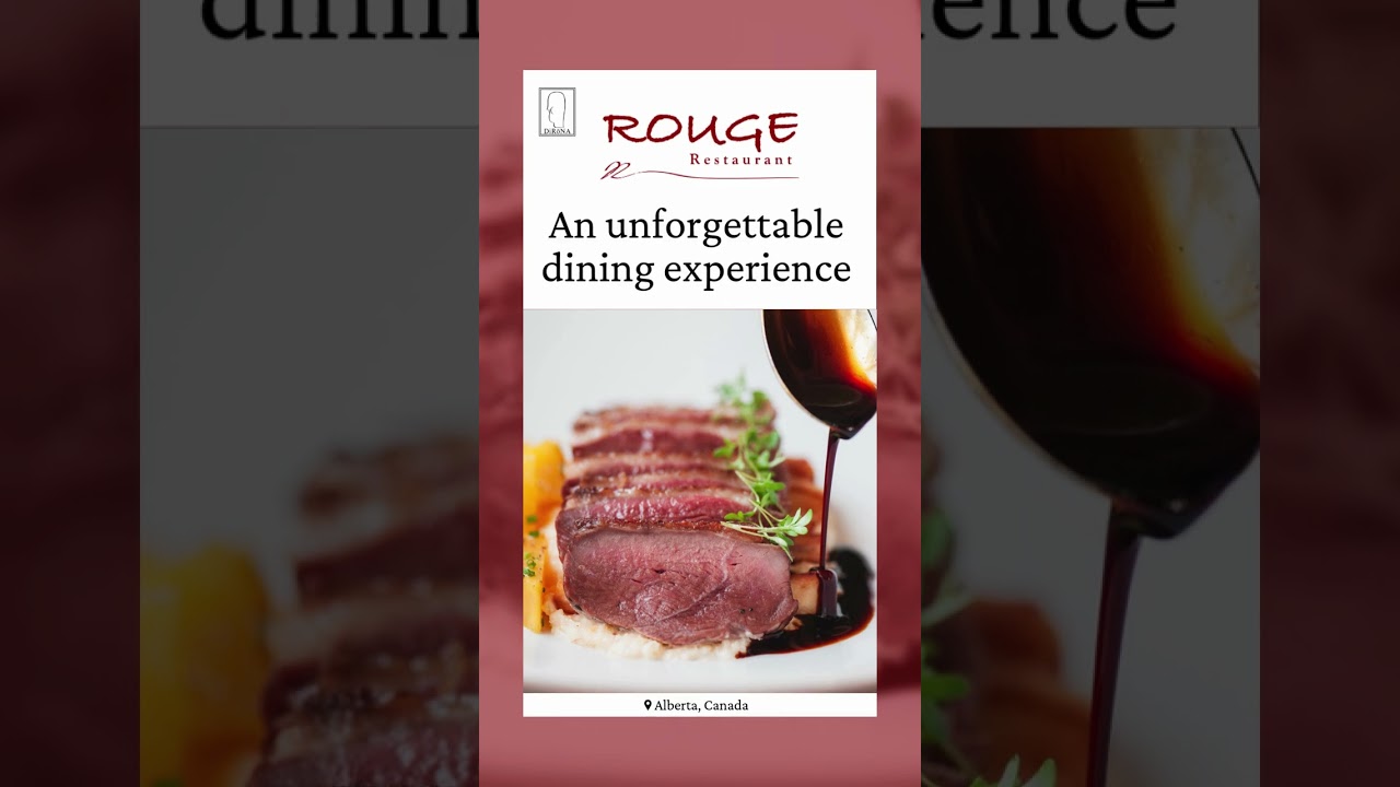 Recognizing Rouge Restaurant in Calgary, Alberta as a 2025 DiRōNA Awarded Restaurant 🏆