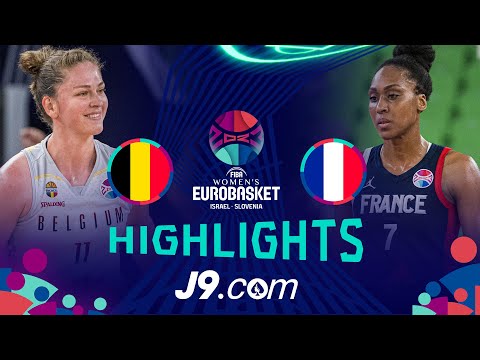 Belgium  vs France  | Semi-Finals | J9 Highlights | FIBA #EuroBasketWomen 2023