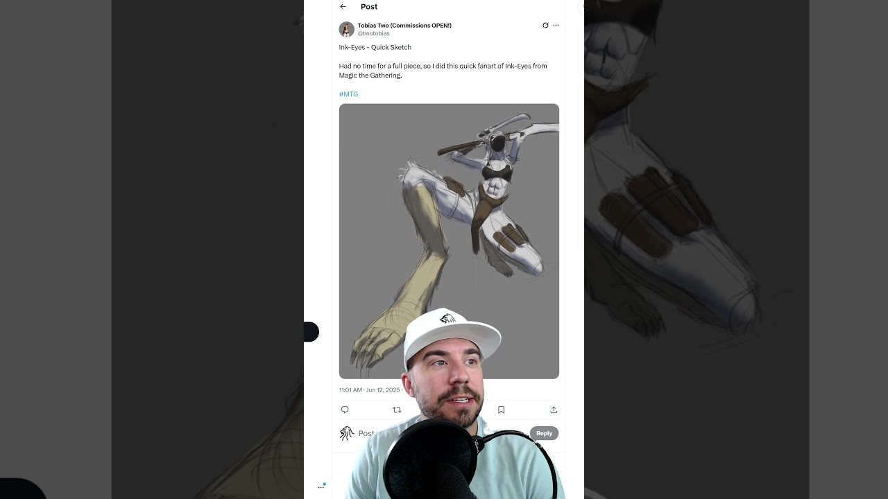 ink eyes fanart magic the gathering