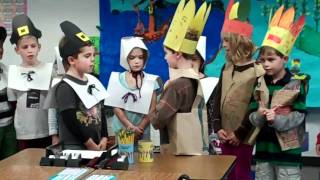 Mrs. Mattson's 1st Grade class Thanksgiving  Presentation 20